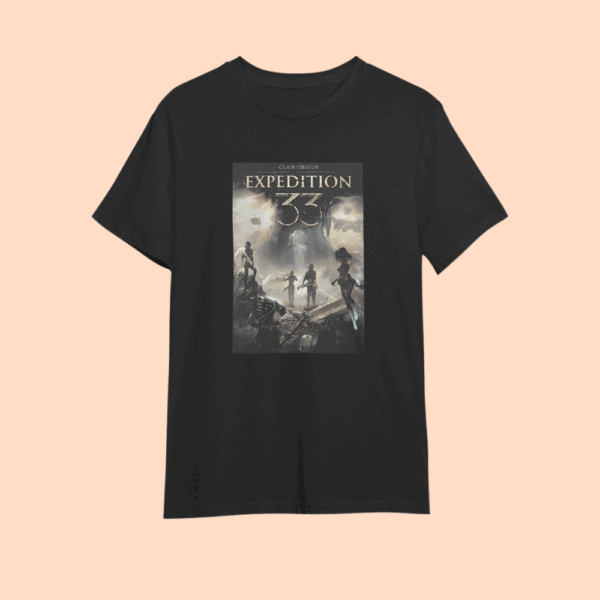 Expedition 33 Cover Art Black T Shirt